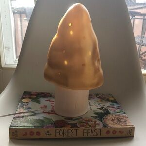 Decorative mushroom lamp